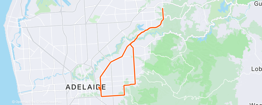 Map of the activity, NCC TDU CRIT 3