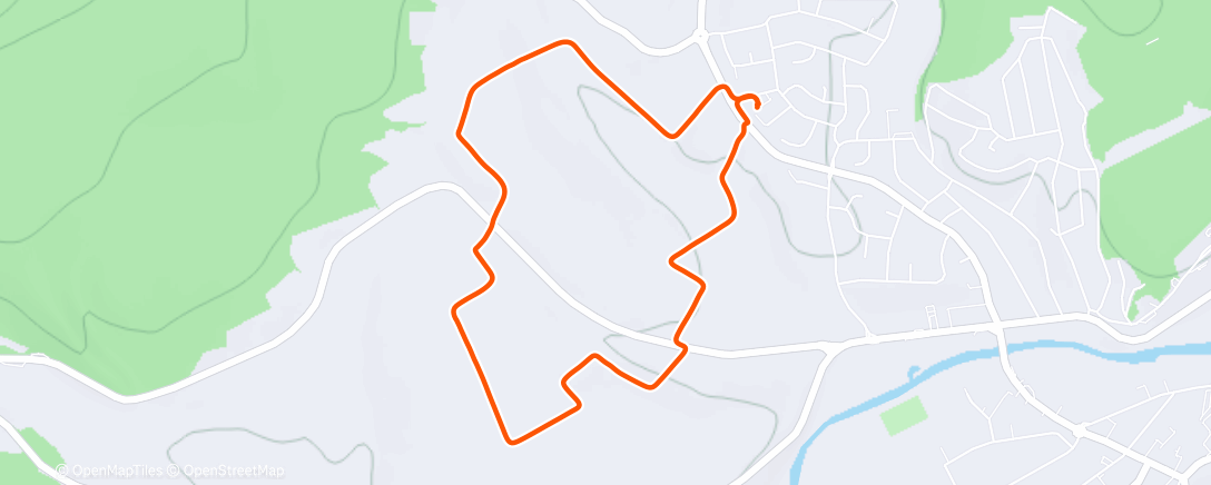 Map of the activity, Wanderung am Nachmittag