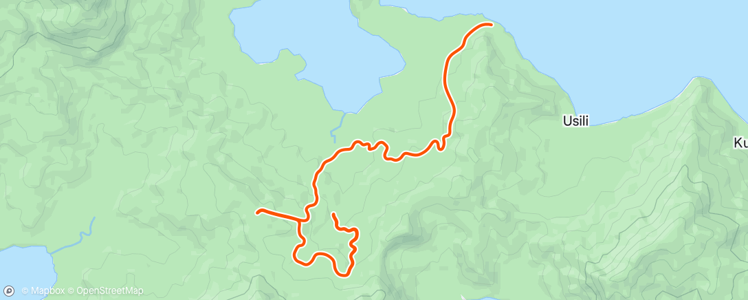 Map of the activity, Zwift - Road to Sky in Watopia