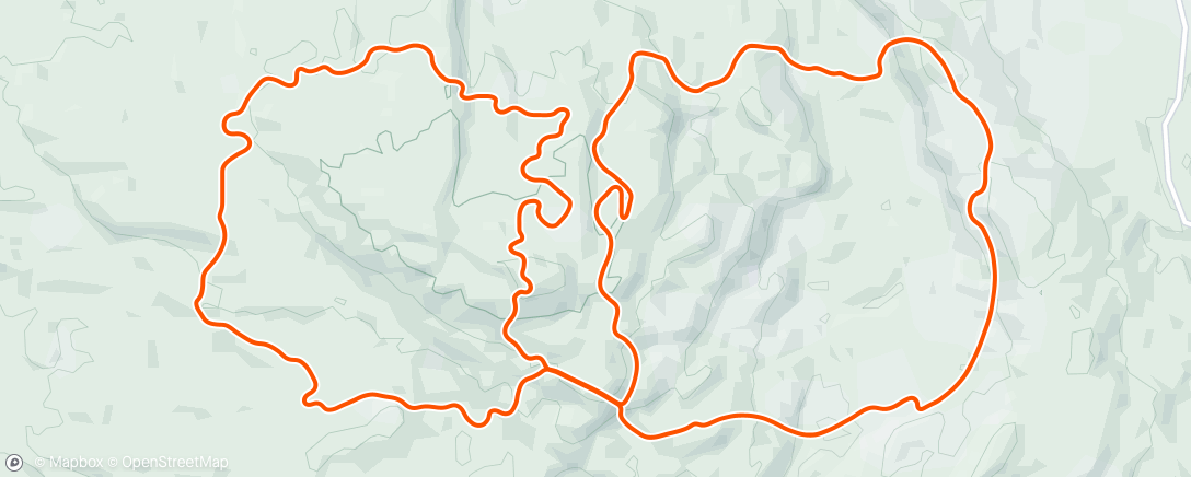 Карта физической активности (TrainingPeaks Virtual)