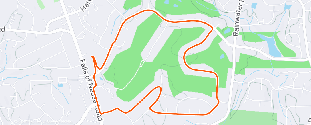 Map of the activity, It's a weird life, but it's where I'm at right now.