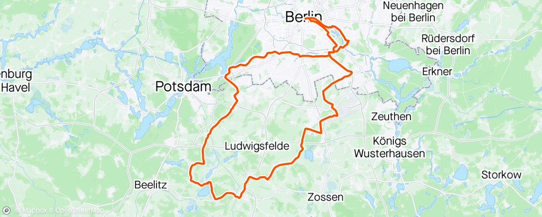 Map of the activity, Ryzon: B-Südwest