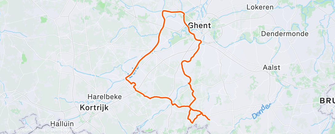 Mapa de la actividad (Wielersport)