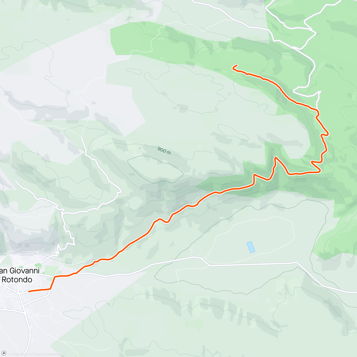 Map of the activity, ROUVY - Casa Scout