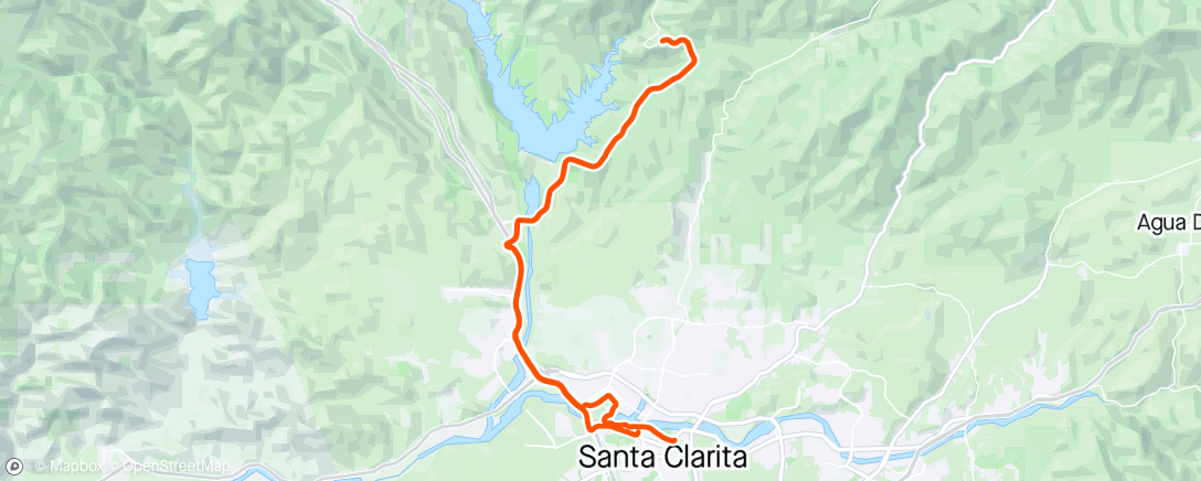 Map of the activity, CBS Cycling Saturday Ride