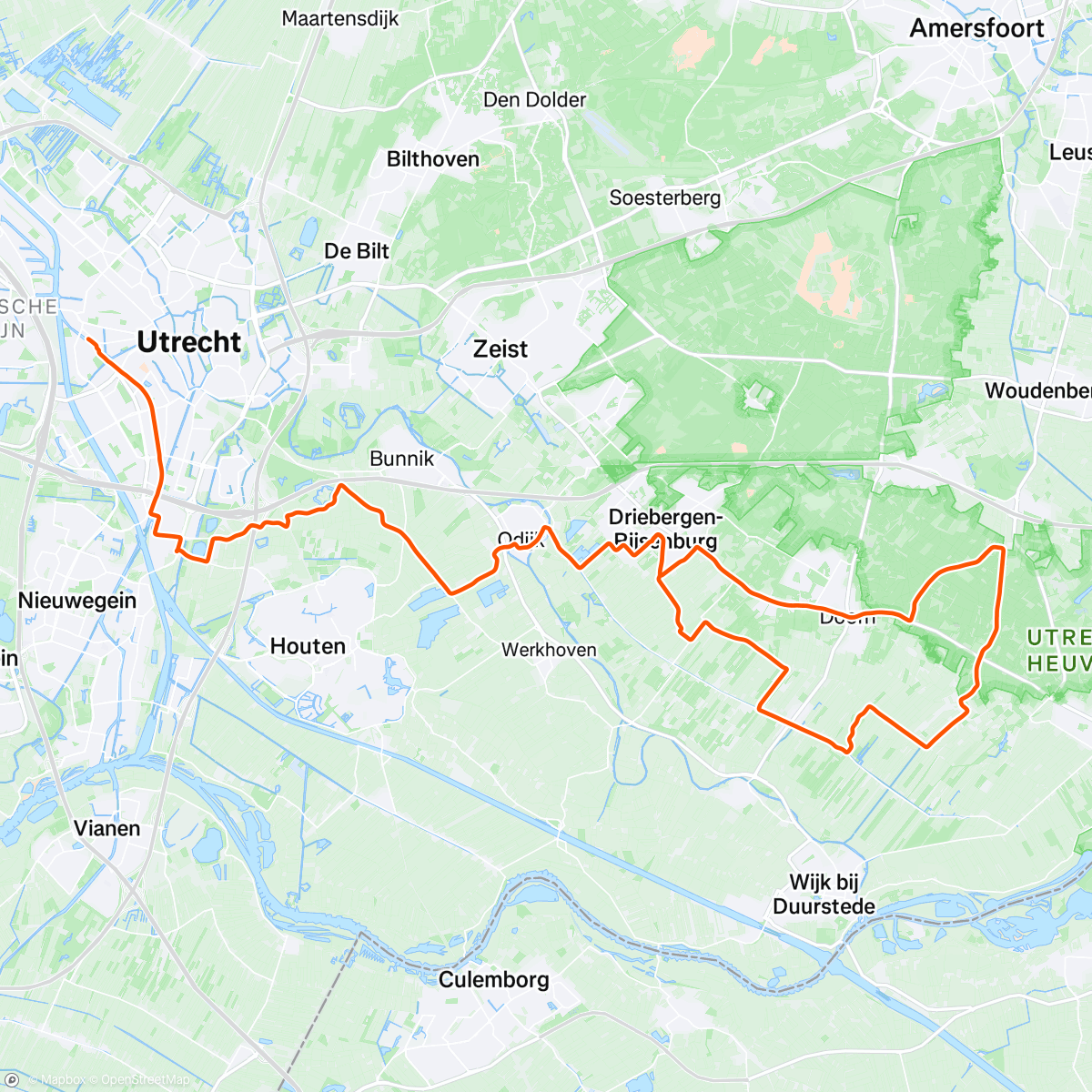 Map of the activity, Three Mountains 3️⃣⛰️