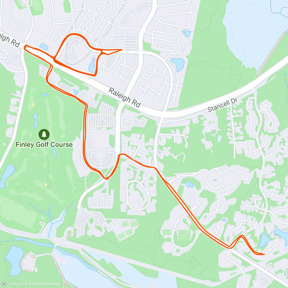 Map of the activity