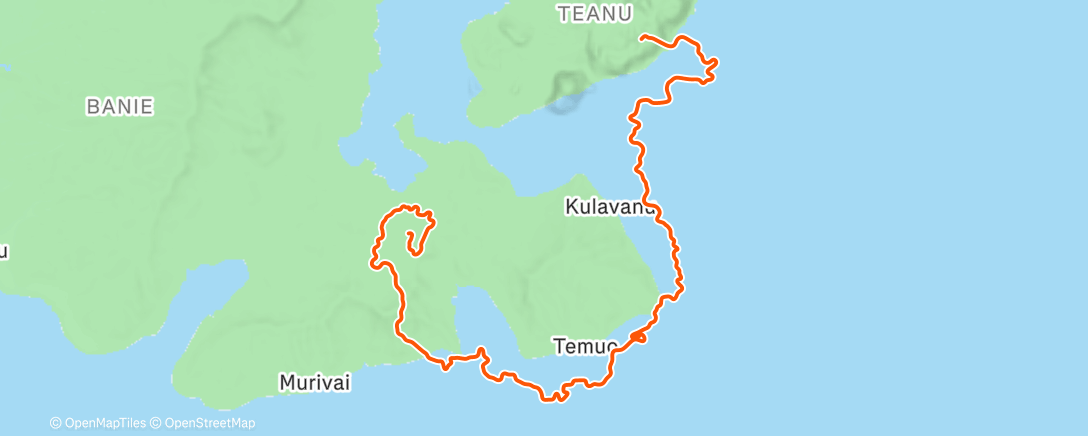 Map of the activity, Zwift - Xert: GCN 60 Minute Endurance Video Workout on Going Coastal in Watopia