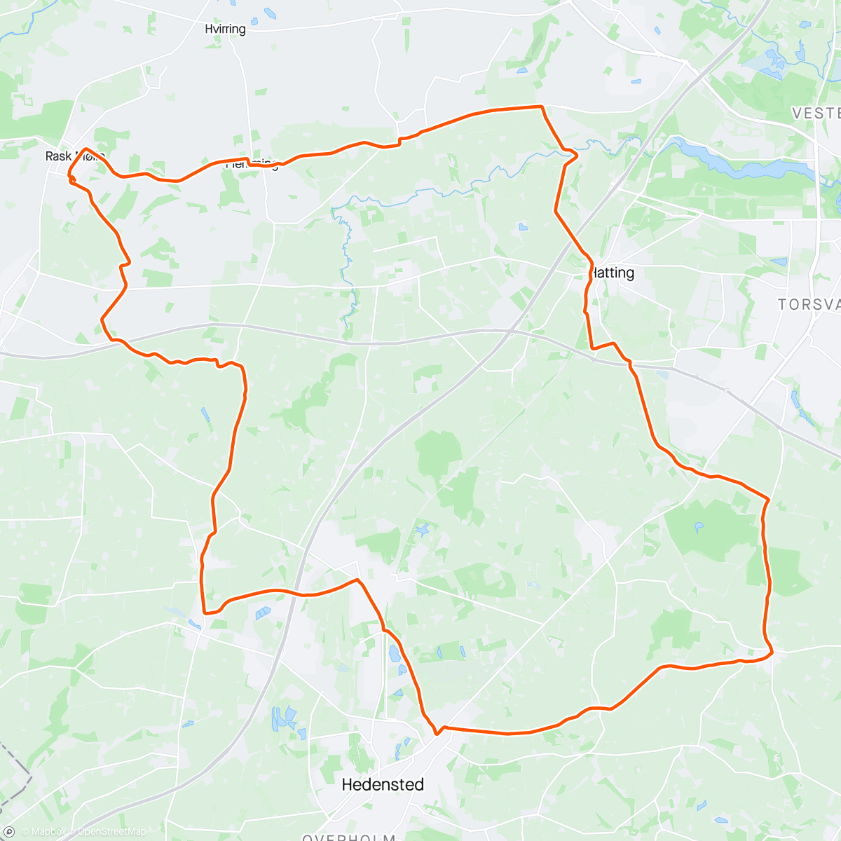 Map of the activity, Good ride with Lars F. 🚴🏻‍♂️🤩