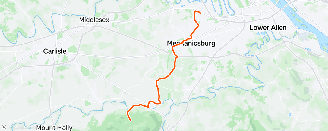 Map of the activity, Post murph