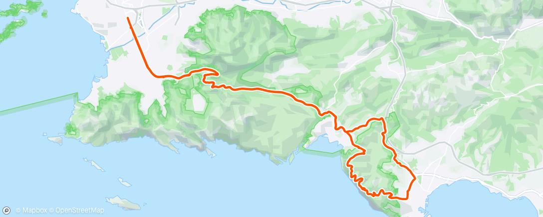 Map of the activity, Les crêtes avec Nessim 🙌