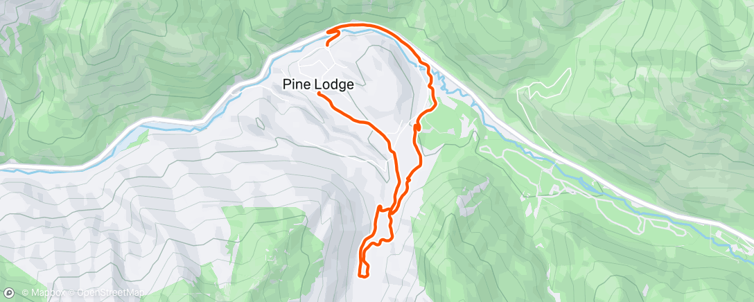 Map of the activity, Cardiff loop