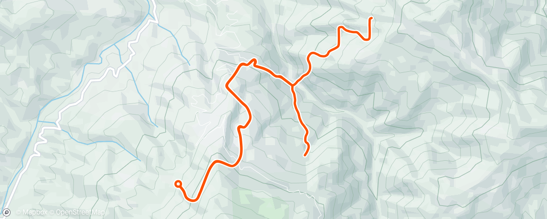 Carte de l'activité Brick -  Zwift - Climb Portal: Col du Rosier at 100% Elevation in France