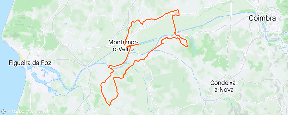 Map of the activity, IV Circuito das Freguesias em Bicicleta 2024