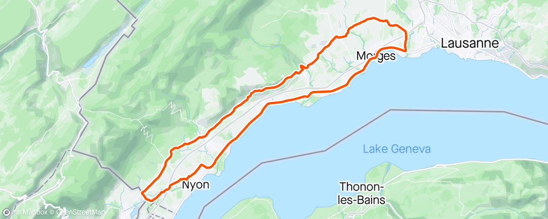 Map of the activity, 767 Saint-Saphorin
