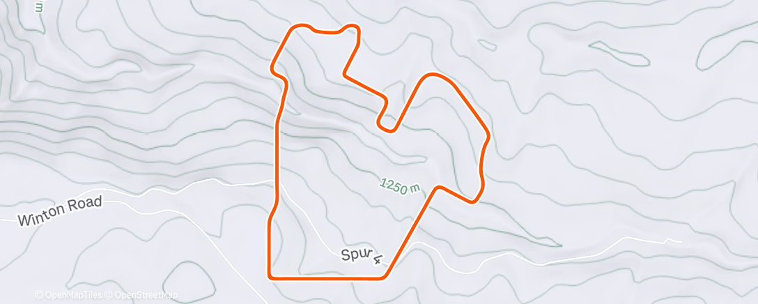 Карта физической активности (MyWhoosh - Downtown LA)