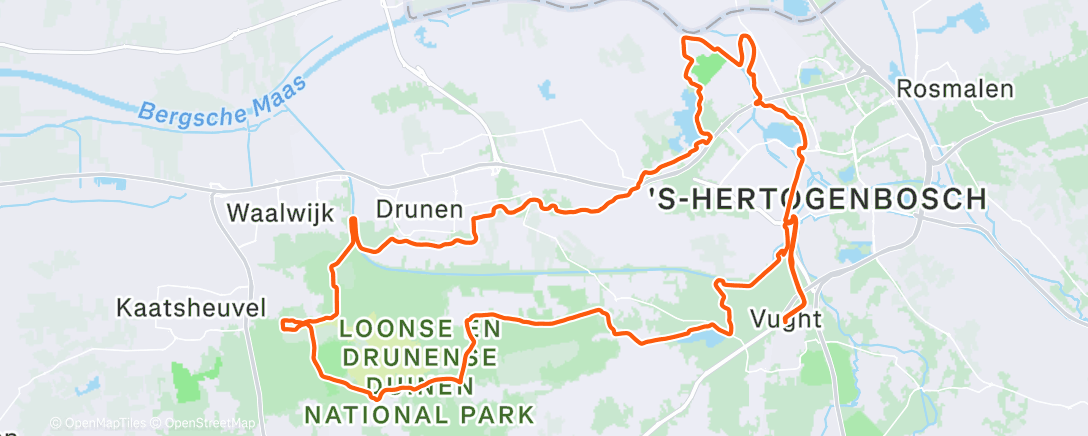 Map of the activity, Jaartje ouder, merk je toch 🤣