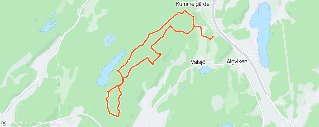 「Långsjön」活動的地圖