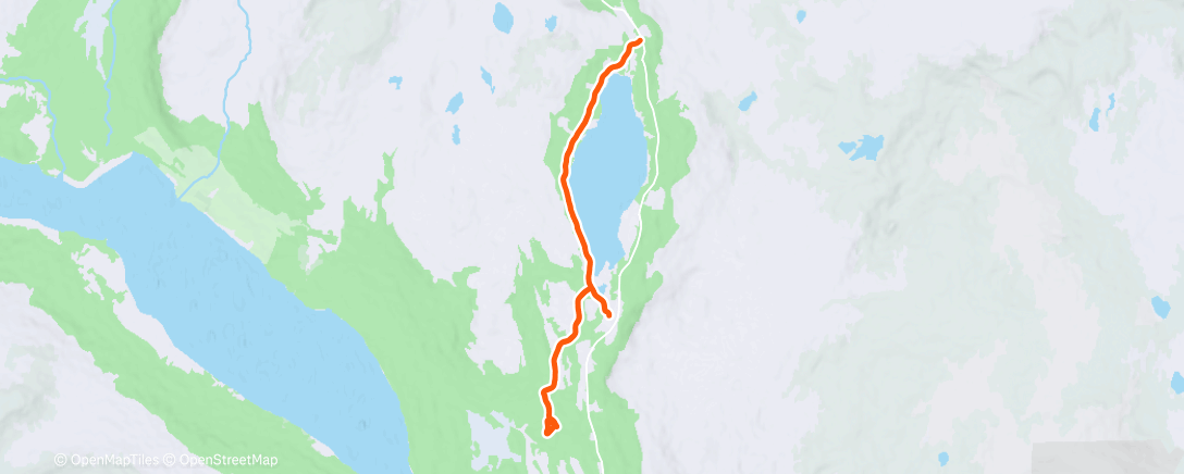 Map of the activity, Back to I love skiing 🫦