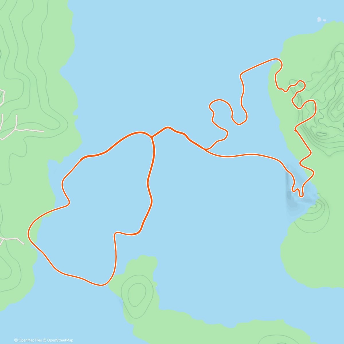 Map of the activity, Zwift - Jarvis Seaside Sprint in Watopia