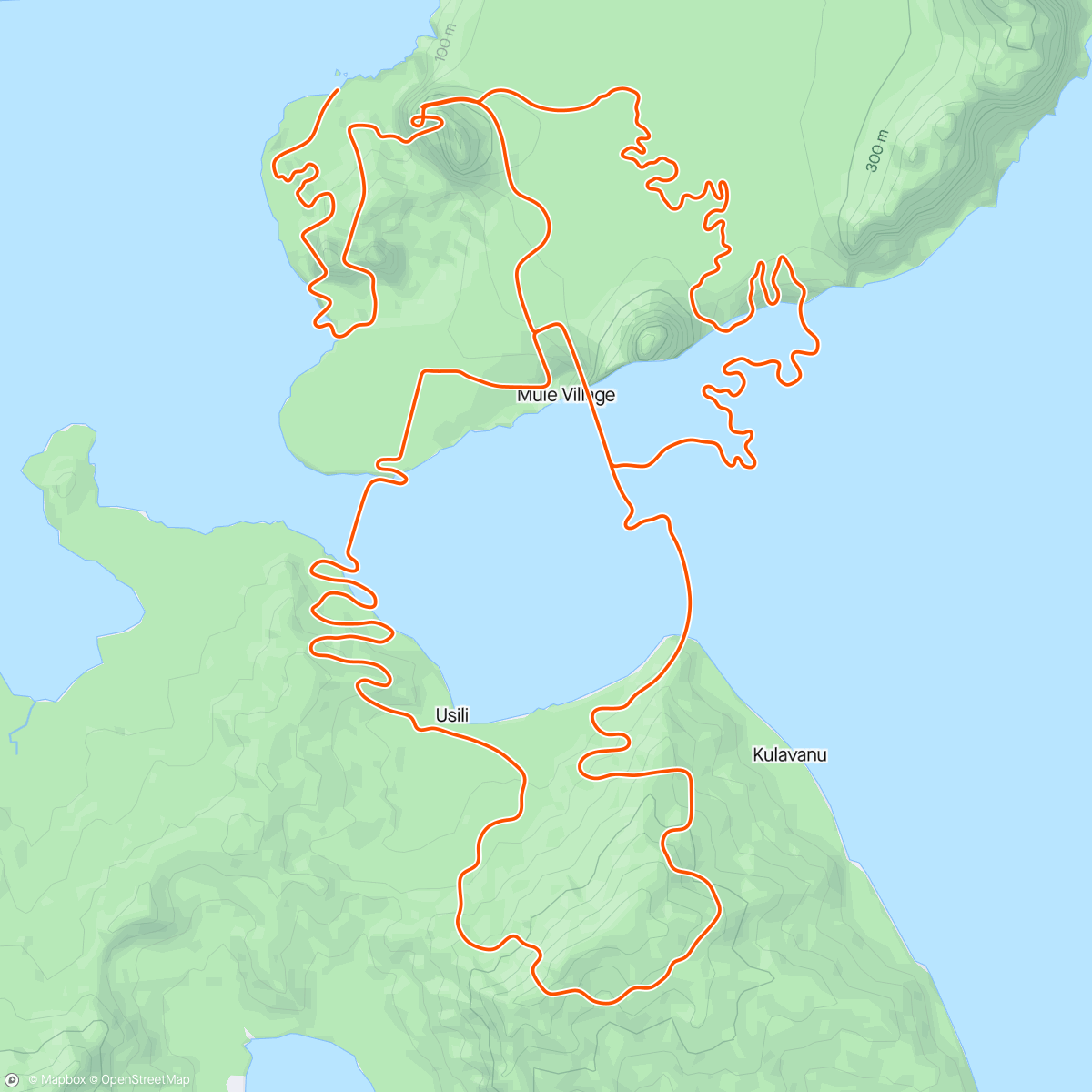 Map of the activity, Zwift - Endurance with 4x8 @ Tempo in Watopia