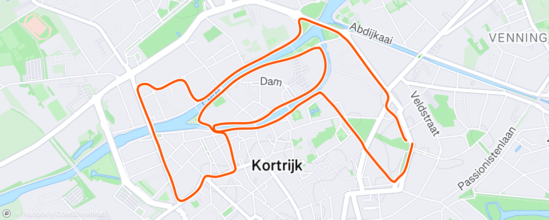 Map of the activity, Brr koet