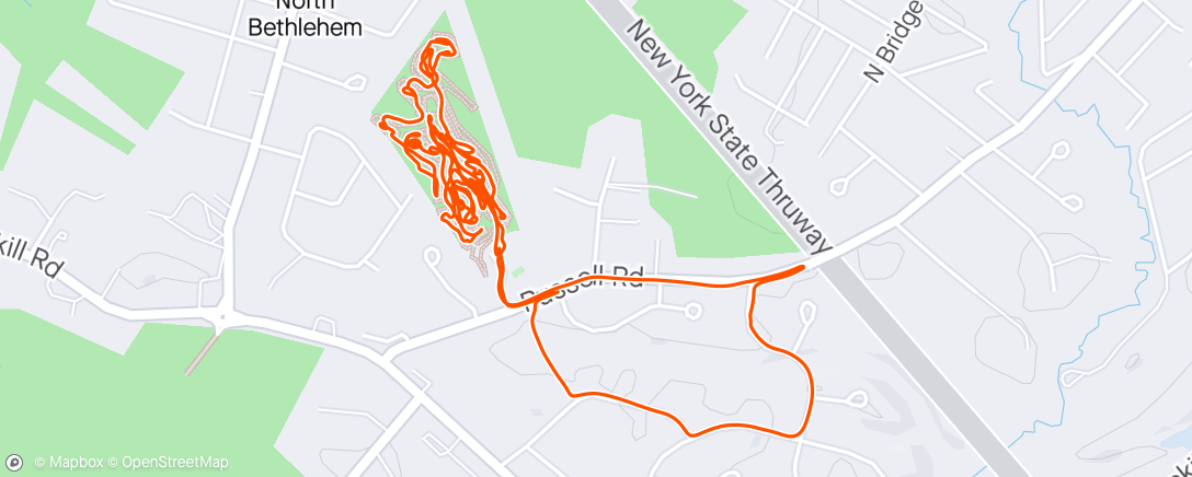 Map of the activity, Ride with Wyatt before work