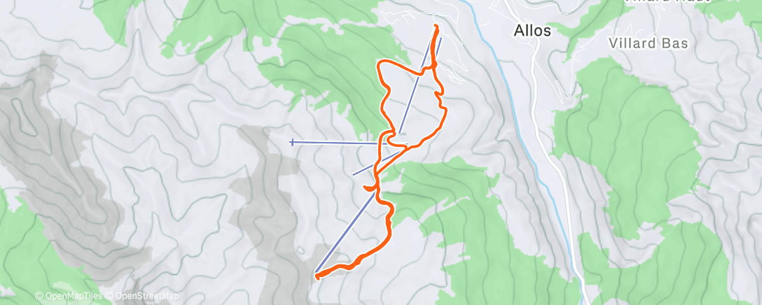 Карта физической активности (Skimo cool)