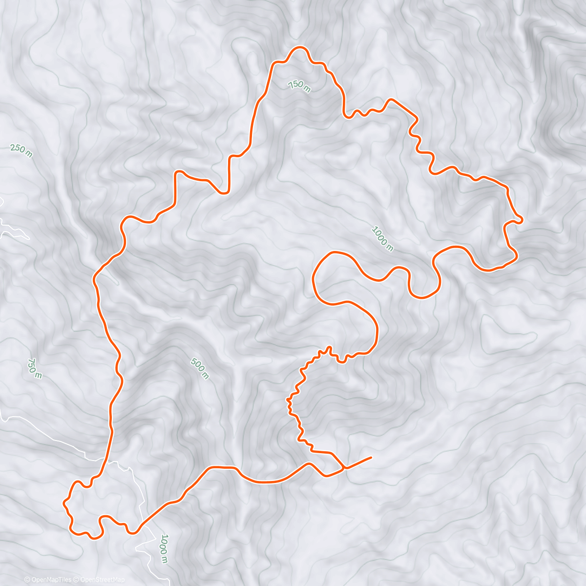 Map of the activity, Zwift - Endurance Thursday - 70% effort on Douce France in France