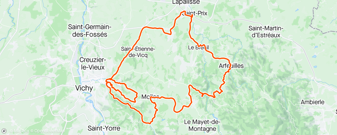 Map of the activity, Coupe Roger Walkowiak - 5°