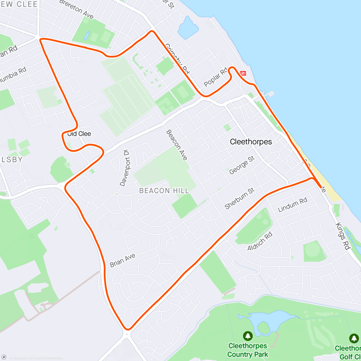Map of the activity, Soaked but refreshing 🏃🏻‍♂️