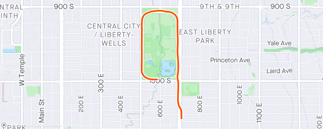 Map of the activity, Salt Lake City