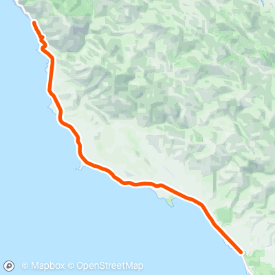 Along Highway 1 | 38.9 mi Cycling Route on Strava