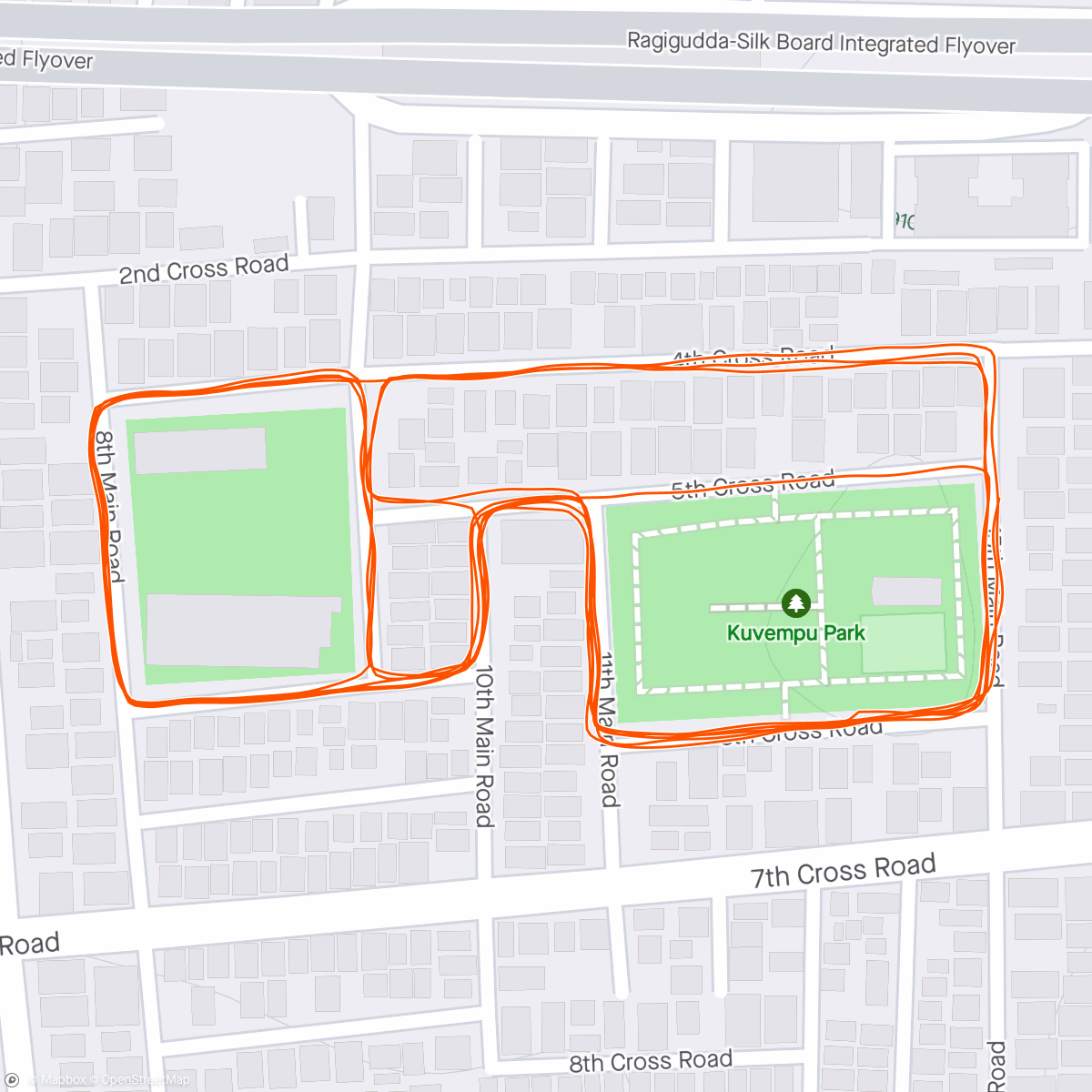 Mapa da atividade, Zone 3 base run