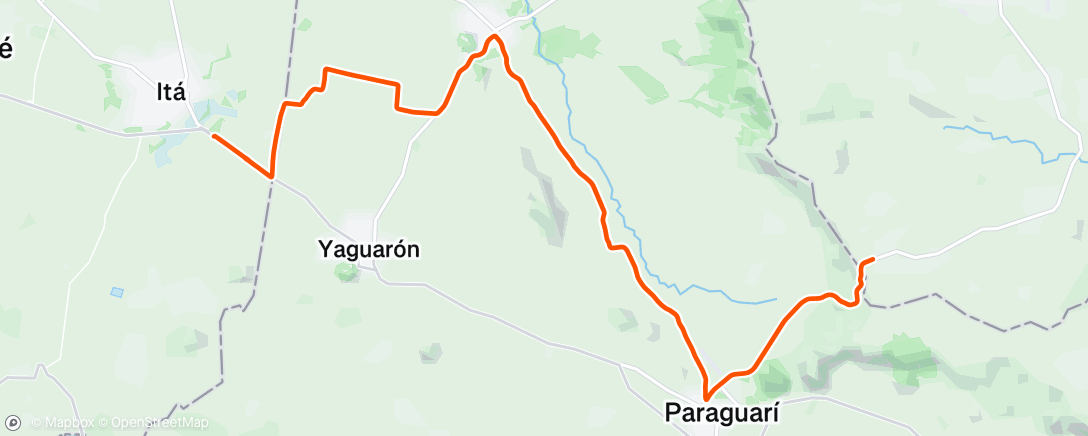 Map of the activity, Pasado por agua 💦