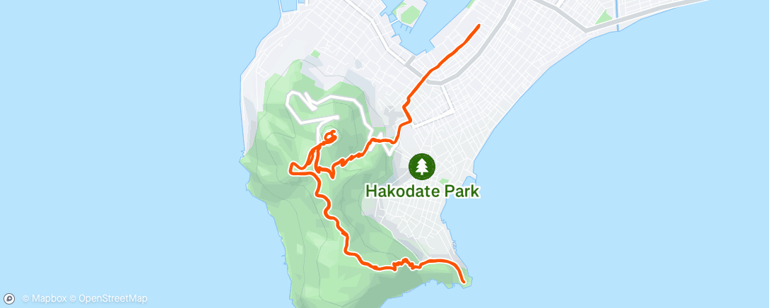 Map of the activity, Hakodate Magic