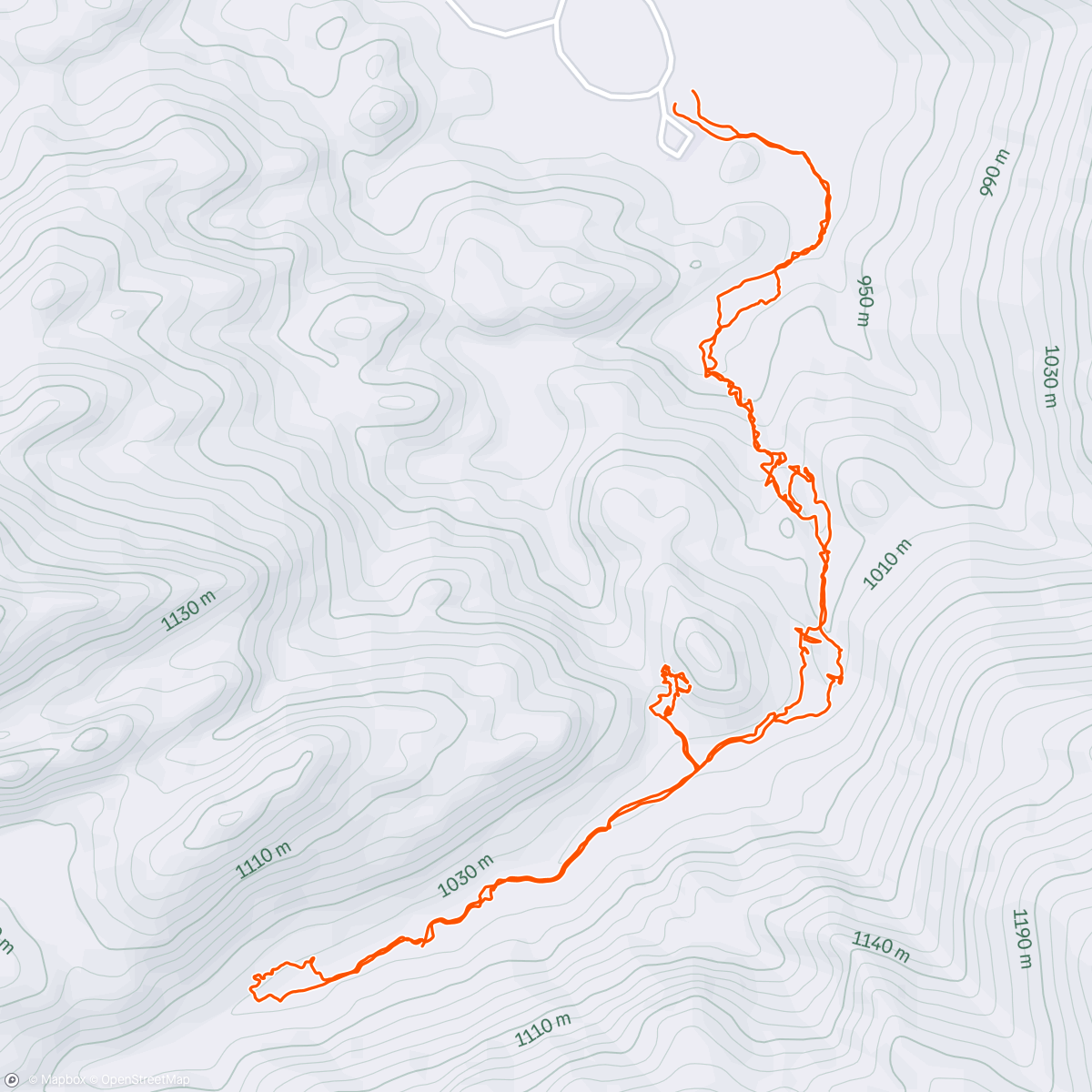 Map of the activity, Rattlesnake Canyon: old riverbed scrambling, aka Welcome to Boulderville