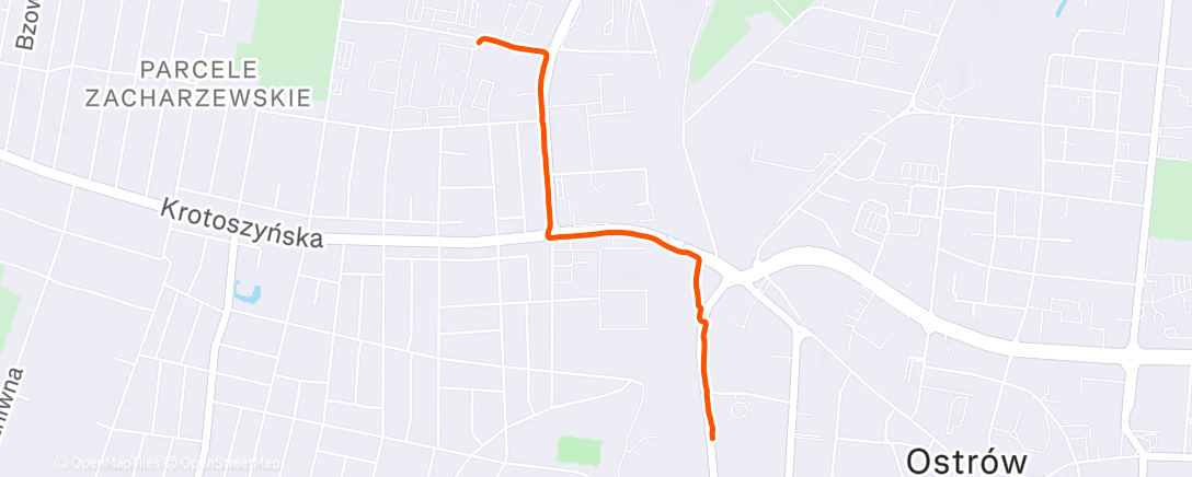 Map of the activity, Lunch Walk