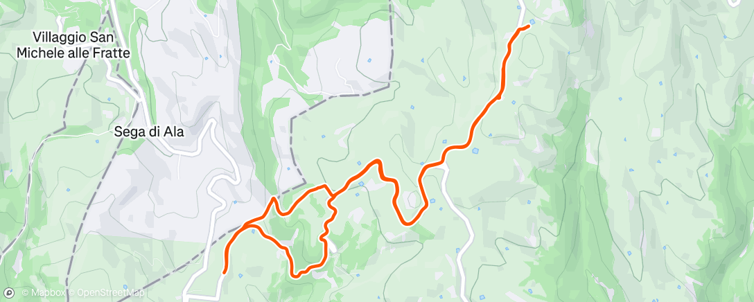 Map of the activity, Escursione dell'ora di pranzo
