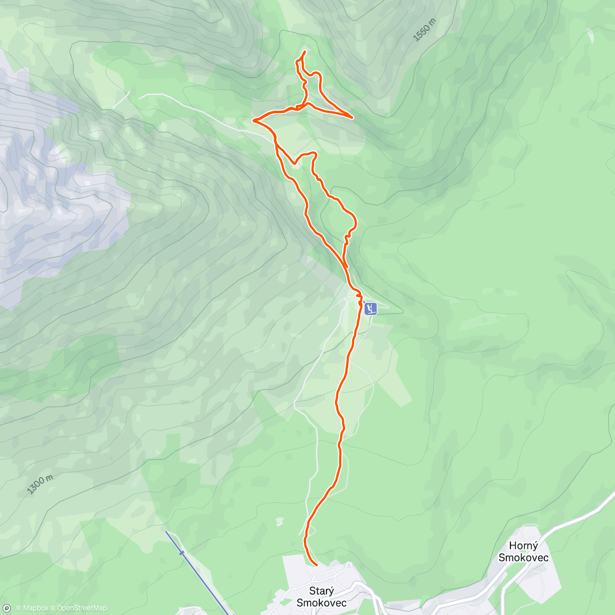 Map of the activity, Spacirka :-)