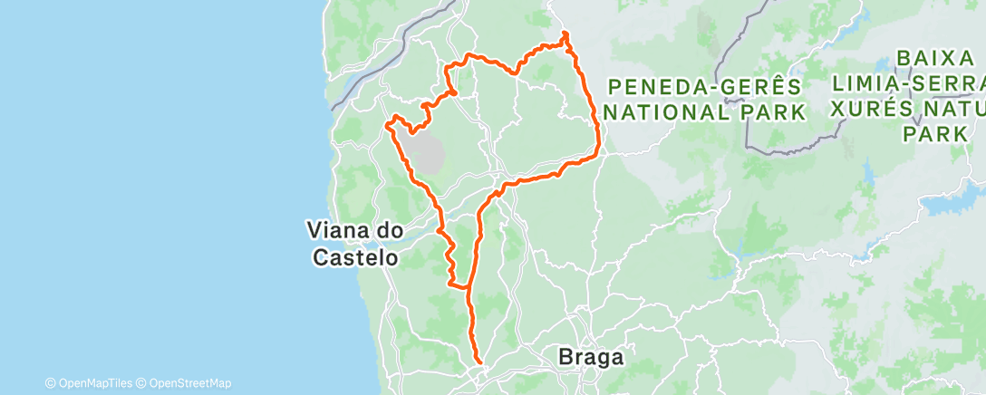 Карта физической активности (Morning Ride)