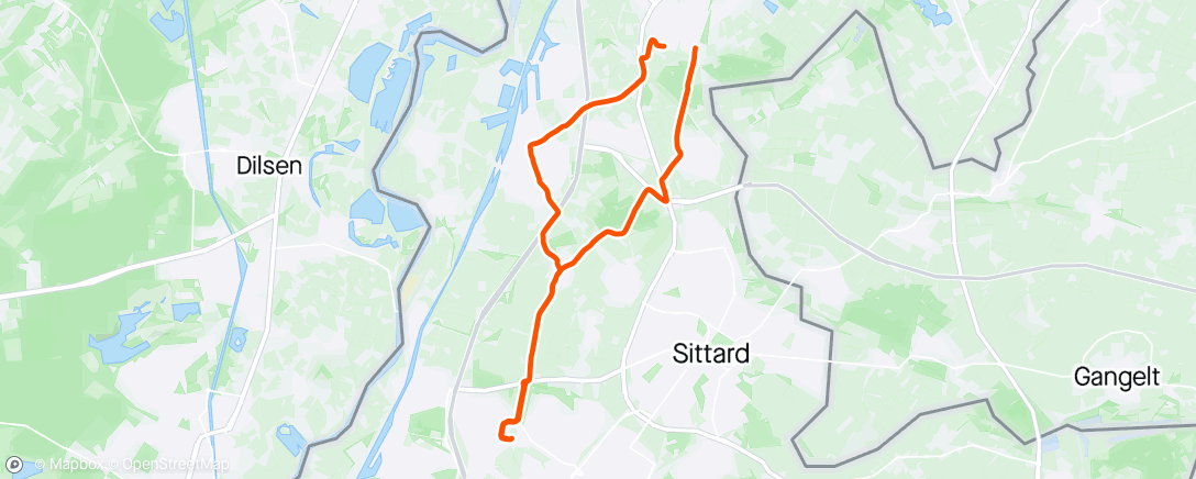 Map of the activity, Commute Ride (60)
