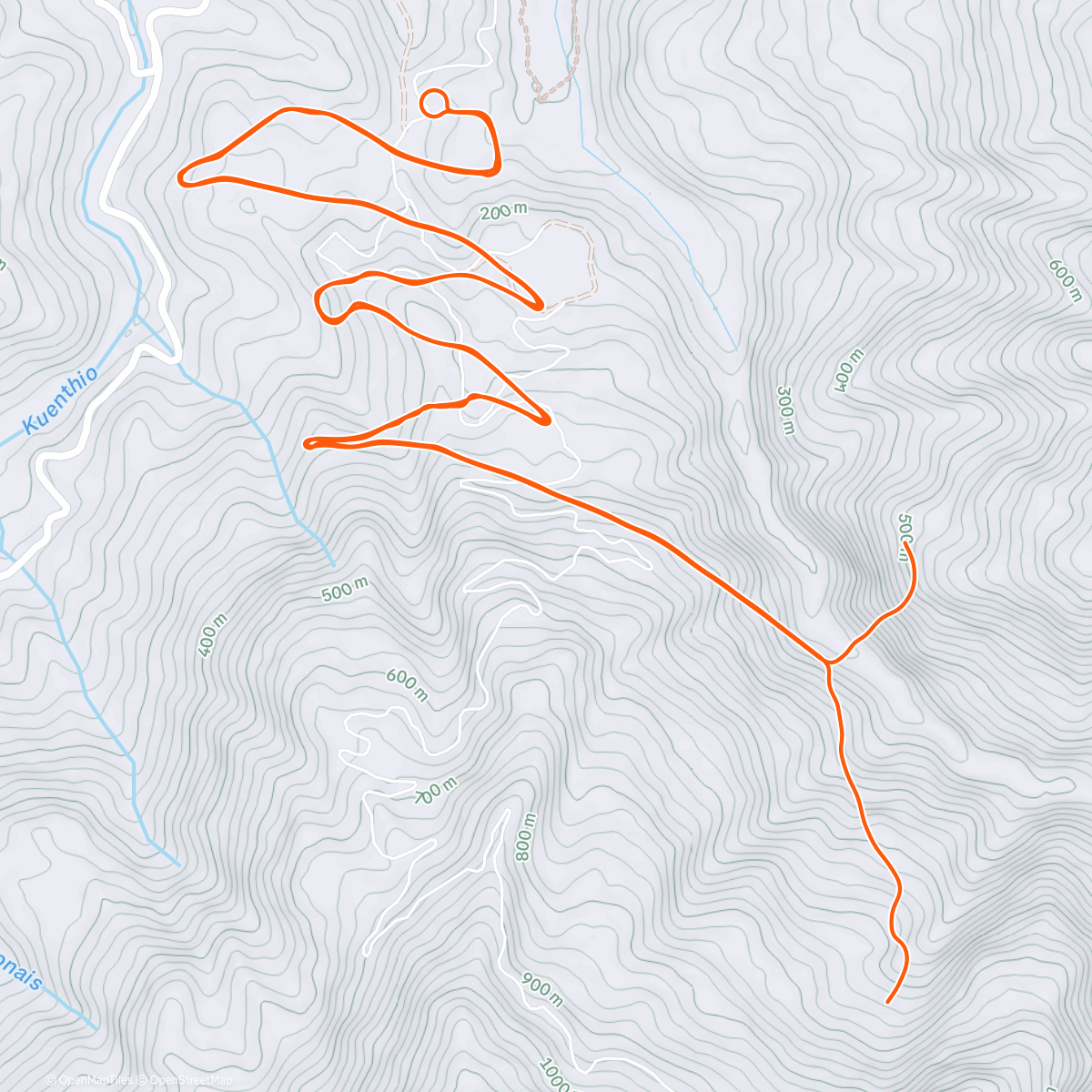 Map of the activity, La Super Planche des Belles Filles in France