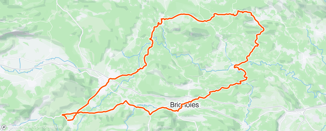 Map of the activity, 🚴 club tourvain 👍🏻