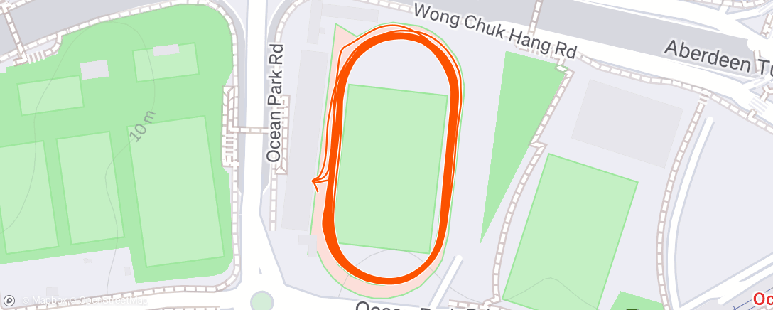 Map of the activity, HKAAA 渣馬進階班