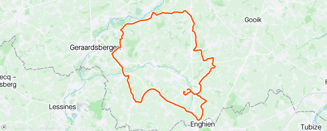 Map of the activity, D-1 Scheldeprijs