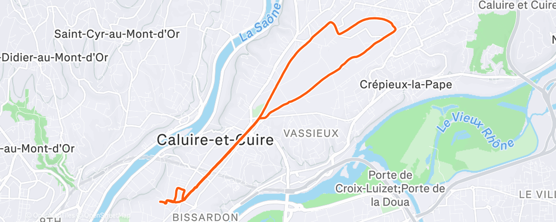 Map of the activity, 20/20/20