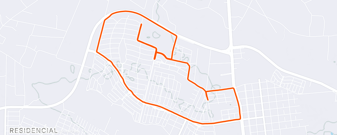 Map of the activity, Pernas pesadas