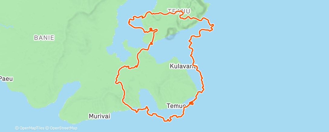 Map of the activity, Zwift - The Big Ring in Watopia
