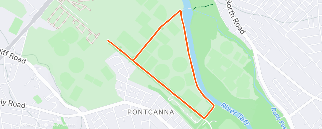 Карта физической активности (Morning Run)